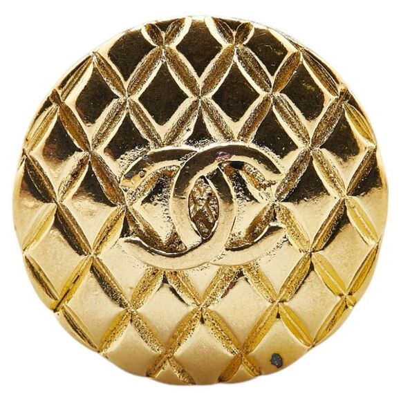 Pre Loved chanel Women Gold Brooches - Picture 1 of 8